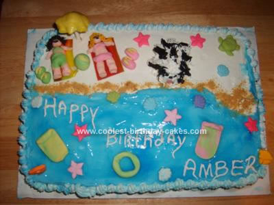 Doggie Birthday Cake on Coolest Beach Cake 55