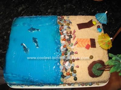 Homemade Birthday Cake on Coolest Beach Cake Idea 59