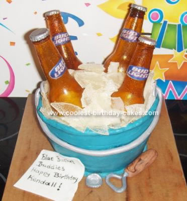 40th Birthday Cakes   on Coolest Beer Bottle Cake 27 21344423 Jpg