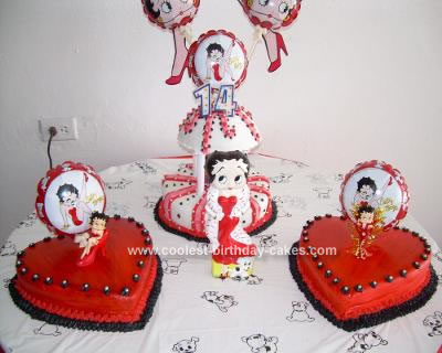Cupcake Birthday Cakes on Coolest Betty Boop Birthday Cake 6