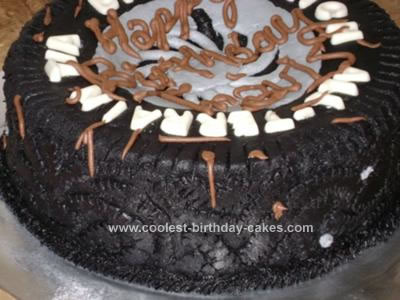 Castle Birthday Cake on Coolest Bfg Tire Birthday Cake