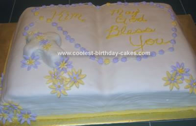 Baby  Birthday Cake on Coolest Bible Cake 8
