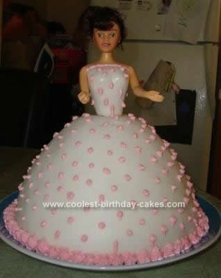 Homemade Birthday Barbie Cake I have always had an interest in cake 