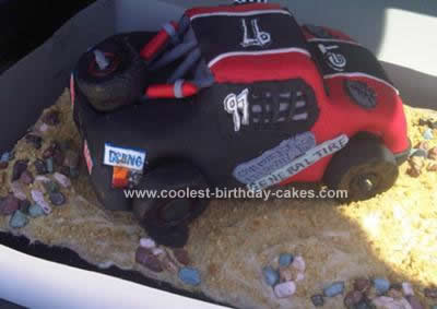 Birthday Cake on Coolest Bj S Trophy Truck Cake 21