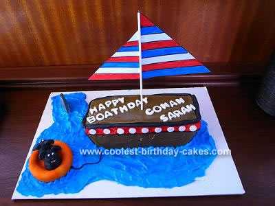 sailboat shaped cake sailboat shaped cake