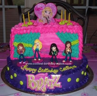  Birthday Party Ideas  Girls on Bratz Cake Ideas