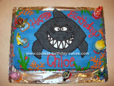 Shark Birthday Cake on Kids Outline Sharks   Amihai Com   Home