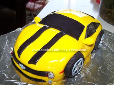 Birthday Cakes on Coolest Bumblebee Camaro Birthday Cake 21