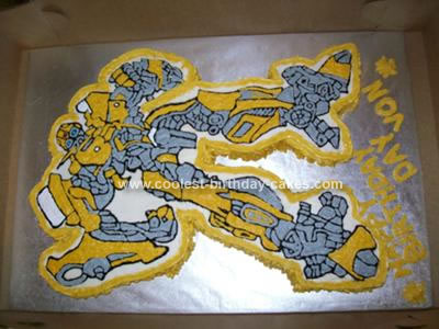 Safeway Birthday Cakes on Camaro Bumblebee Transformer Cake Makes A Good Bite Cake On Pinterest