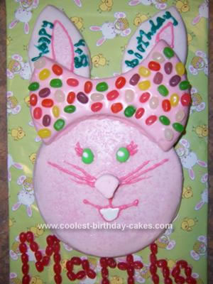  Girl Birthday Cakes on Coolest Bunny Birthday Cake 25