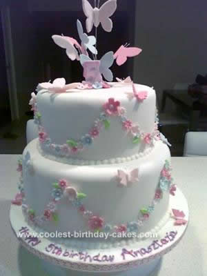  Girl Birthday Cakes on Coolest Butterfly Birthday Cake 102