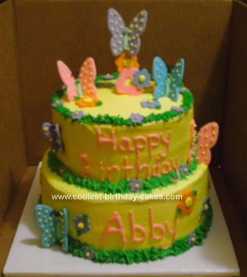 Butterfly Birthday Cake 83