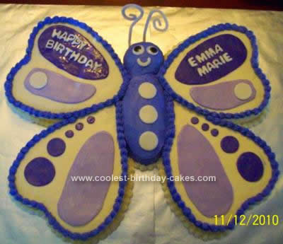Butterfly Birthday Cake on Coolest Butterfly Birthday Cake Idea 94
