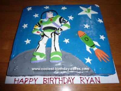 Year  Birthday Party Ideas on Coolest Buzz Lightyear Birthday Cake 13