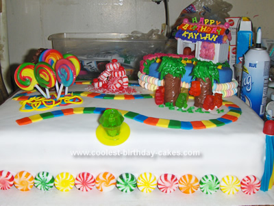 Candyland Birthday Cake on Candy Land 20