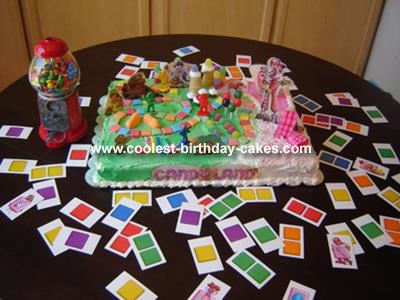 Candyland Birthday Cake on Coolest Candyland Cake 12