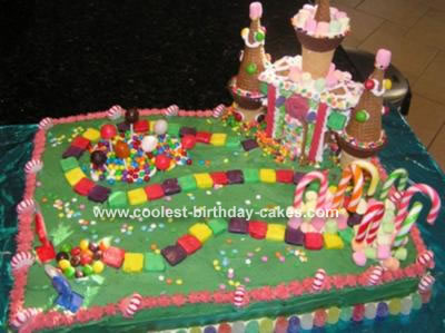 Candyland Birthday Cake on Coolest Candyland Cake 13