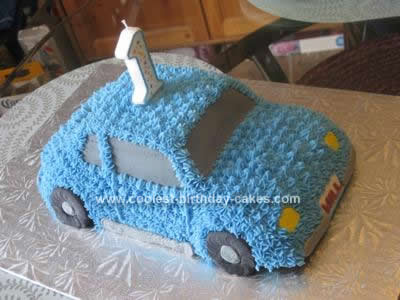 Disney Cars Birthday Cake on Car Cake Designs