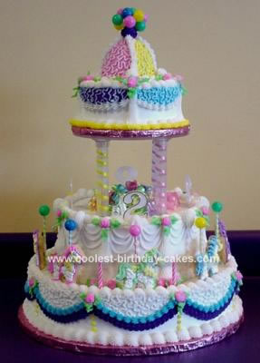 Horse Birthday Cake on Coolest Carousel Cake 21
