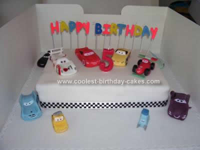 Cars Birthday Cake on Coolest Cars 2 Cake 44
