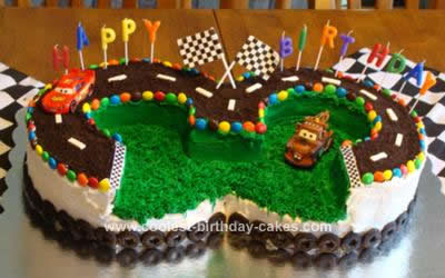 Cars Birthday Cake on Coolest Cars 3rd Birthday Cake 8