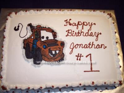 Disney Cars Birthday Cake on Birthday Cakes 22