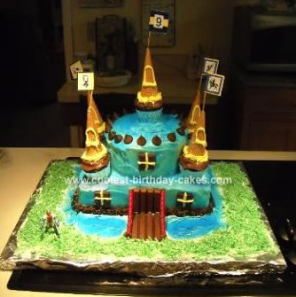 Birthday Cake Shot on Coolest Castle Birthday Cake 239