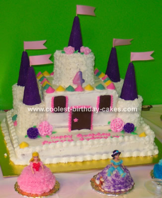 Castle Birthday Cake on Coolest Castle Cake 204