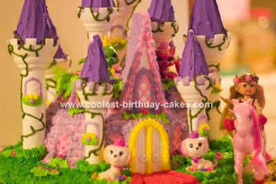 Rapunzel Birthday Cake on Coolest Castle Cake 214