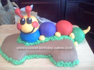 Chocolate Birthday Cake on Coolest Caterpillar Birthday Cake 63