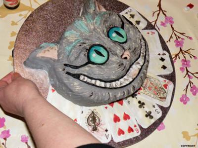 Birthday Cake on Coolest Cheshire Cat Birthday Cake 10