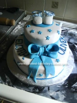 Homemade Birthday Cake on Coolest Christening Cake 12