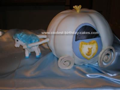 Princess Birthday Party on Coolest Cinderella Carriage Cake 4