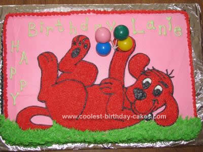 Coolest Birthday Cakes on Coolest Clifford Birthday Cake Design 16