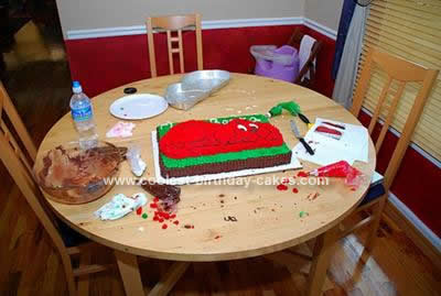 Birthday Cakes  Dogs on Coolest Clifford The Big Red Dog Cake 19