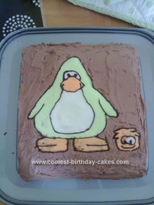 Club Birthday Cakes on Coolest Club Penguin Cake 3