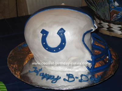 Steelers Helmet Cake. Football Cake