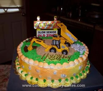 60th Birthday Cakes on Coolest Construction Cake 73