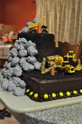 Birthday Cake on Coolest Construction Theme 1st Birthday Cake 72