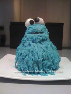 Monster Birthday Cake on Coolest Cookie Monster Birthday Cake 63