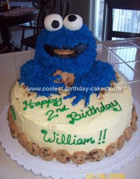 Birthday Cake on Coolest Cookie Monster Cake 19