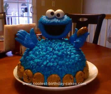 Halloween Birthday Cakes on Coolest Cookie Monster Cake 70