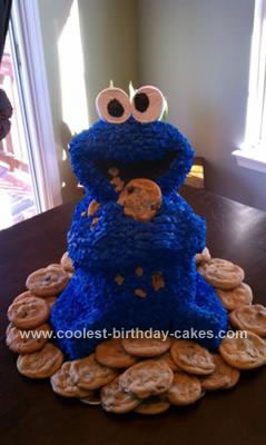 Elmo Birthday Cake on Coolest Cookie Monster Cake 72
