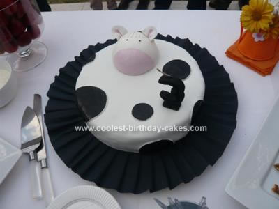 Simple Birthday Cakes on Coolest Cow Birthday Cake 29