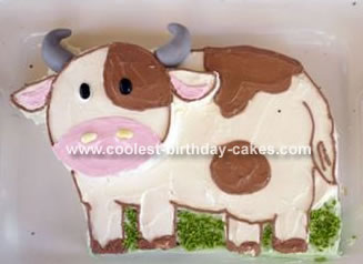 Picturebirthday Cake on Coolest Cow Cake 12
