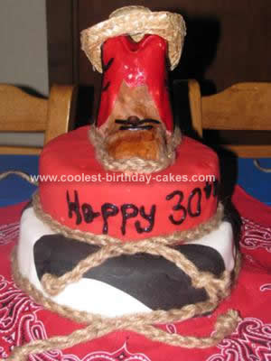 Cowboy Birthday Cakes on Coolest Cowboy Boot Birthday Cake 7