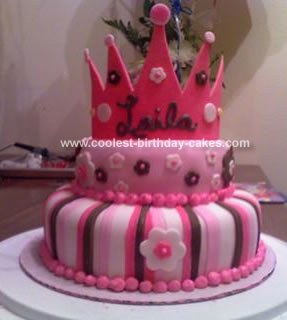 Castle Birthday Cake on Coolest Crown Cake 5