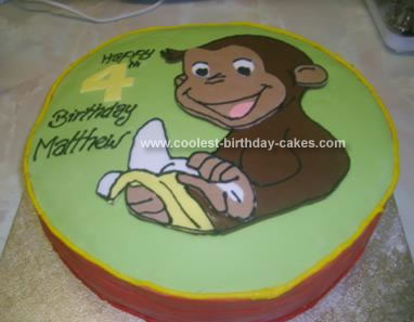 Curious George Birthday Cake on Coolest Curious George Birthday Cake 54