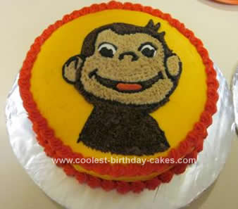 Curious George Birthday Party Ideas on Curious George Cake Ceris Cakes Picture