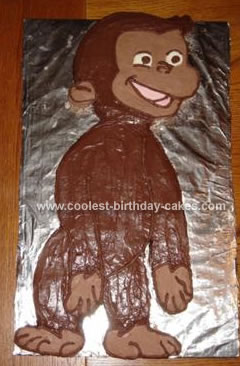 Curious George Birthday Cake on Coolest Curious George Cake 43
